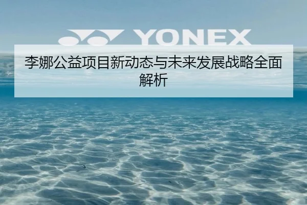 李娜公益项目新动态与未来发展战略全面解析